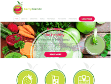 Tablet Screenshot of berryblendz.com